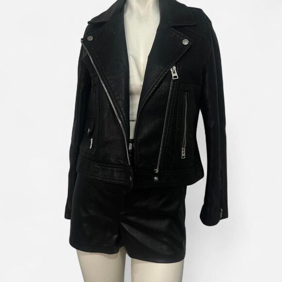 Topshop Women's Black Jacket - Picture 2 of 5